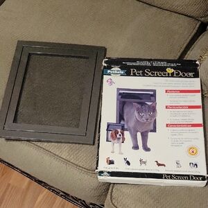 PetSafe Gray Pet Screen Door for Cats